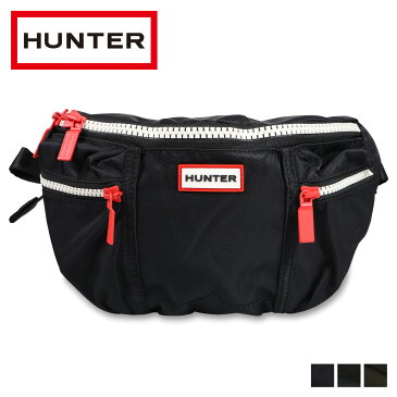 【最大1000円OFFクーポン】 HUNTER ハンター ボディバッグ ウエストポーチ メンズ レディース ORIGINAL NYLON BUMBAG ブラック ネイビー オリーブ 黒 UBP7020KBM