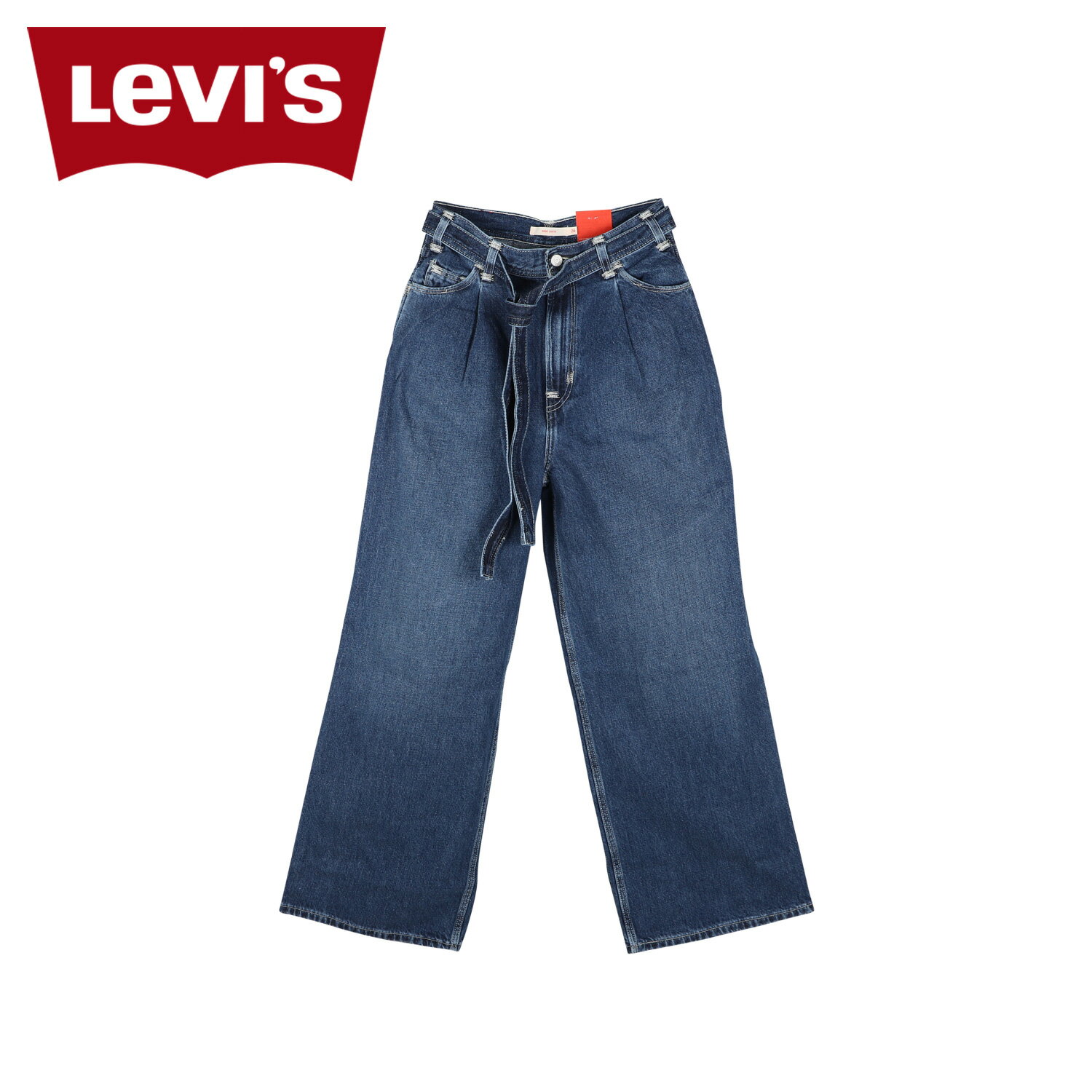 【最大1000円OFFクーポン配布中】 LEVIS RED リーバイス レッド デニム ジーンズ レディース レッド ワイド ルーズ RED WIDE LOOSE ブルー A1058-0003のサムネイル