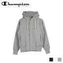  Champion チャンピオン パーカー スウェット プルオーバー メンズ REVERS WEAVE SNAP HOODED SWEATSHIRT ブラック ホワイト グレー 黒 白 C5-E103