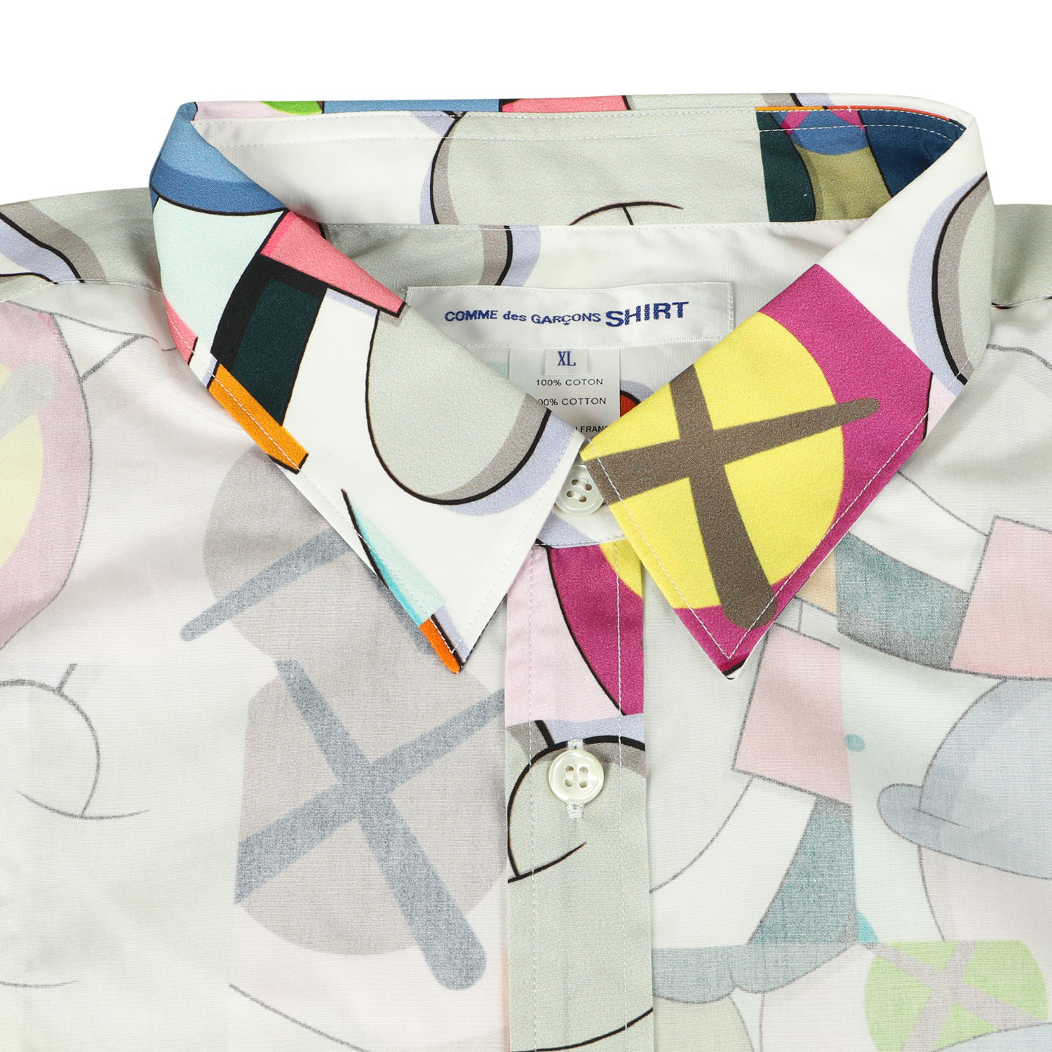Comme des Garcons SHIRT コムデギャルソン シャツ 長袖 シャツ メンズ カウズ コ...