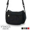 イザック バッグ 【最大1000円OFFクーポン配布中】 YSACCS vous et イザックヴーエ ショルダーバッグ レディース Sサイズ SIMPLE SHOULDER ブラック グレージュ ネイビー レッド 黒 YV001-01] 母の日