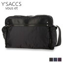 イザック バッグ YSACCS vous et イザックヴーエ ショルダーバッグ レディース SHOULDER BAG ブラック ネイビー パープル 黒 YV007-03