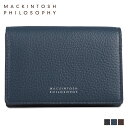 MACKINTOSH PHILOSOPHY マッキントッシュ フィロソフィー 名刺入れ カードケース パスケース メンズ グレンフィディック スリム 薄型 本革...