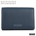 MACKINTOSH PHILOSOPHY マッキントッシュ フィロソフィー 名刺入れ カードケース パスケース メンズ グレンフィディック スリム 薄型 本革 CARD CASE ブラック ネイビー チョコ 黒 MAP-2075121