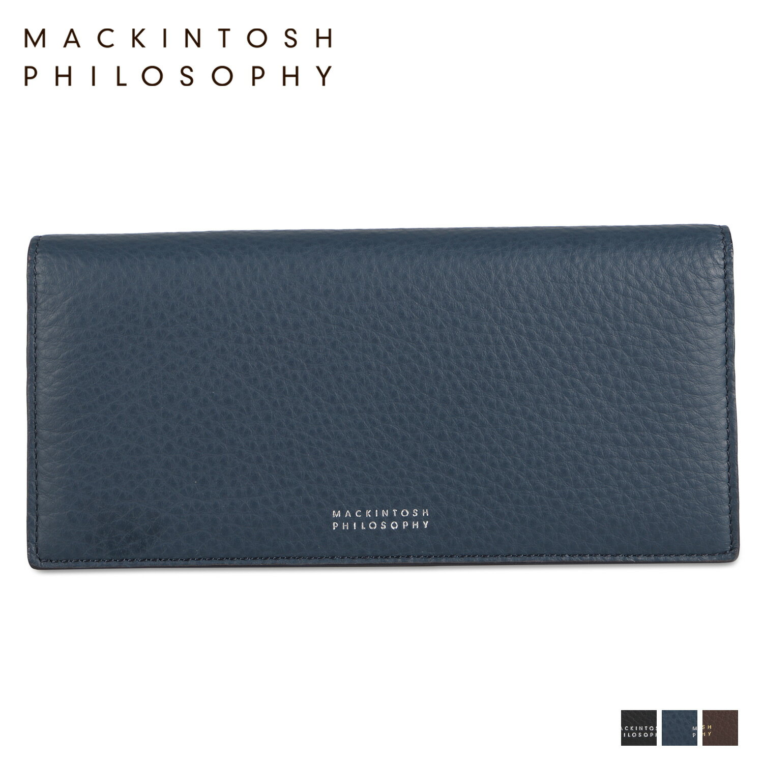 MACKINTOSH PHILOSOPHY マッキントッシュ フィロソフィー 長財布 メンズ グレンフィディック 本革 LONG WALLET ブラック ネイビー チョコ 黒 MAP-2150121