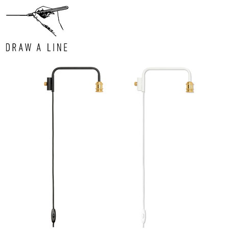 ドローアライン DRAW A LINE ランプ 関節照明 ライト つっぱり棒 照明器具 ランプアーム S 201 Lamp Arm S 縦取付専用 LED対応 アンティーク D-BLS