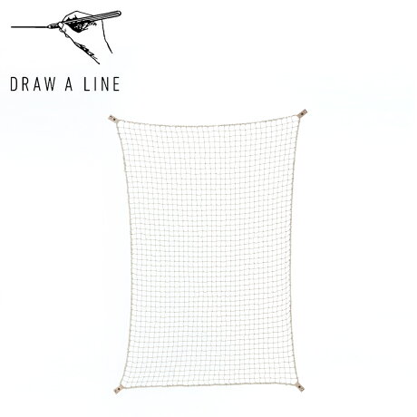 ドローアライン DRAW A LINE 収納 ネット 網 パーテーション ユーティリティーネット 301 Utility Net D-UN