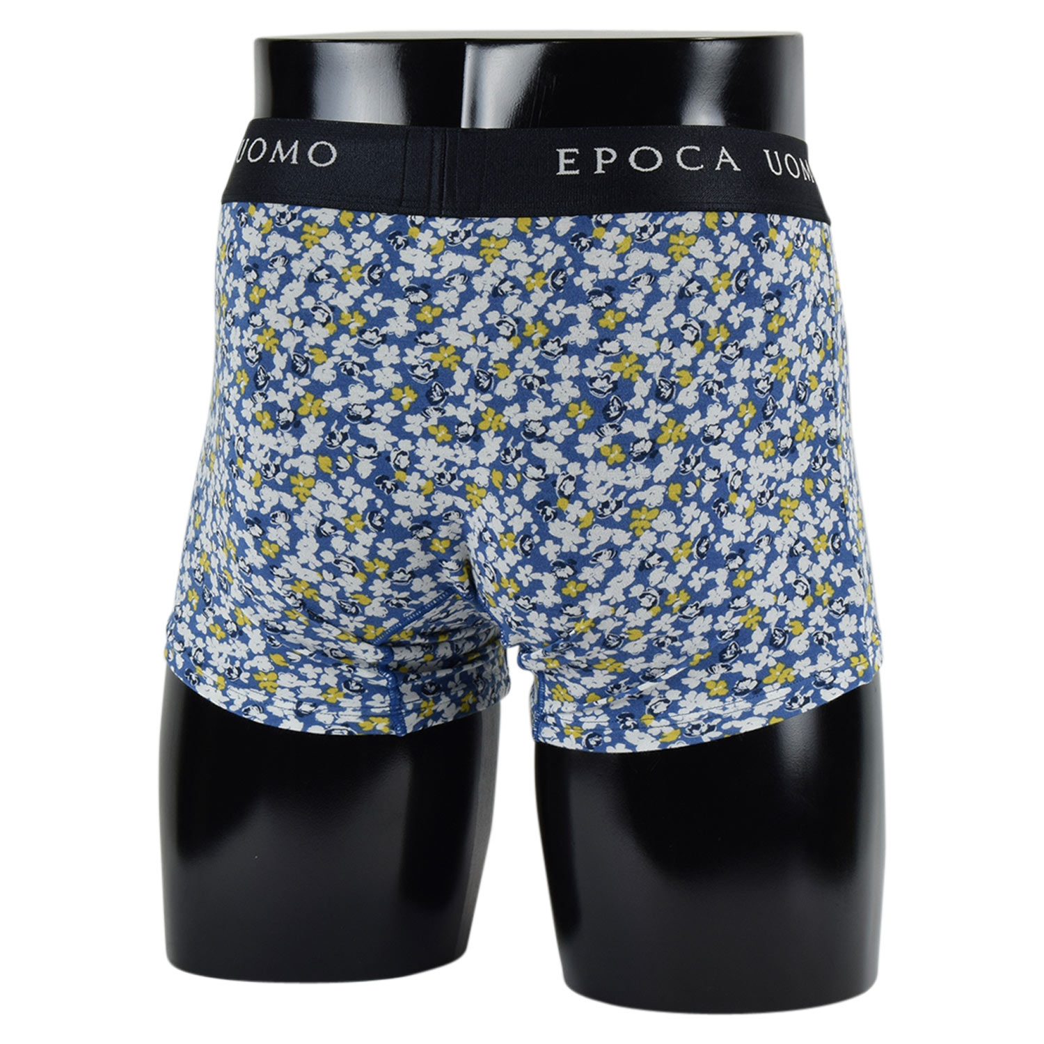 EPOCA UOMO エポカ ウォモ ボクサーパンツ 下着 インナー アンダーウェア メンズ 前開き LL メンズ下着 男性 BOXER SHORTS ブルー サックス 0979-63