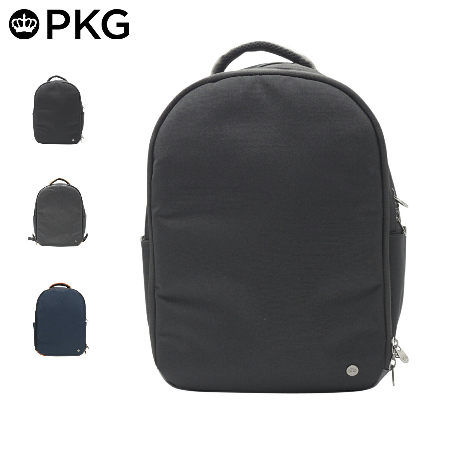 【最大1000円OFFクーポン発行中】 ピーケージー PKG リュック バッグ バックパック ダラム コミューター メンズ レディース 20L 撥水 DURHAM COMMUTER ブラック ダーク グレー 黒