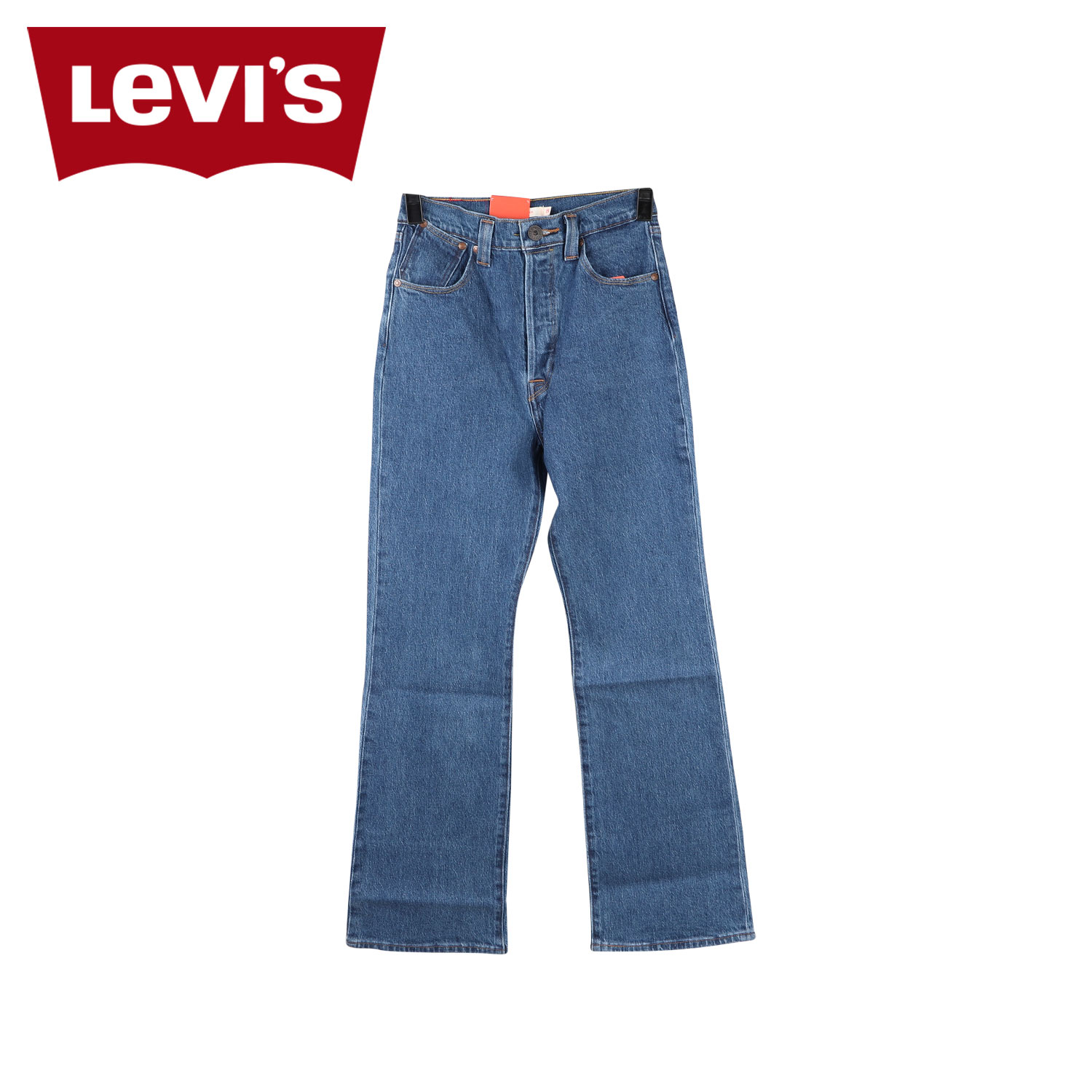 リーバイス ジーンズ レディース 【最大1000円OFFクーポン配布中】 LEVIS RED リーバイス レッド デニムパンツ ジーンズ ジーパン リブケイジ ブート レディース RIBCAGE BOOT ブルー A2680-0000