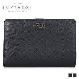 スマイソン 財布 メンズ SMYTHSON スマイソン 財布 小銭入れ パナマ コンチネンタル パース レディース 本革 PANAMA CONTINENTAL PRS ブラック ネイビー 黒