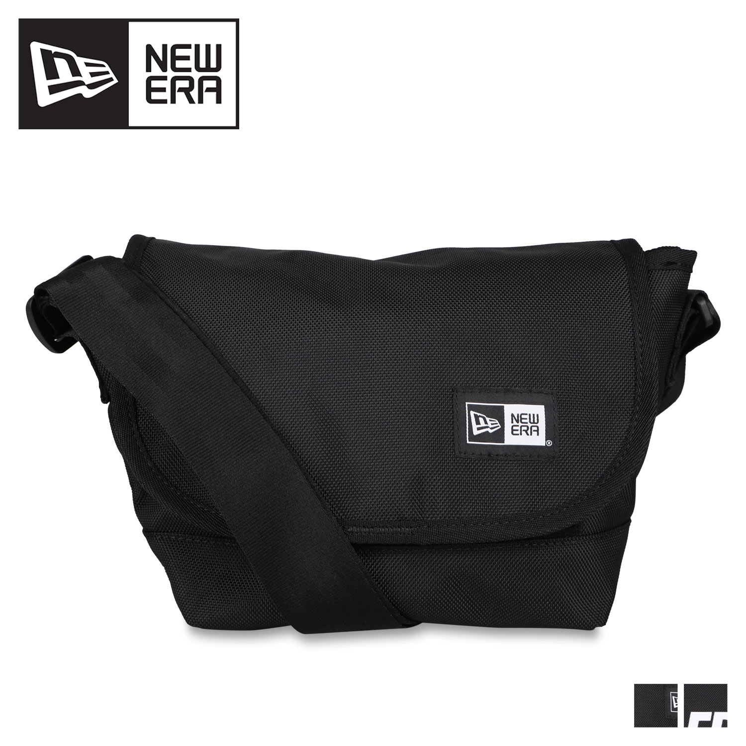 【最大1000円OFFクーポン】 NEW ERA ニューエラ ショルダーバッグ メンズ レディース 斜めがけ 小さめ 3.5L SHOULDER BAG MINI ブラック 黒