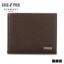GOLD PFEIL ゴールドファイル 財布 二つ折り財布 カードケース メンズ 本革 SUPERIOR WALLET ブラック ネイビー ダーク ブラウン 黒...