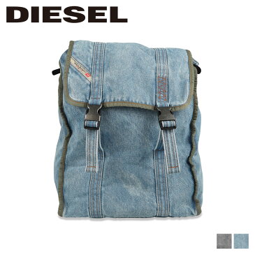 DIESEL ディーゼル バッグ リュック バックパック メンズ レディース DAVYS JACOB BACKPACK ブラック インディゴ ブルー 黒 X08382