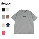 ナンガ NANGA Tシャツ 半袖 エコ ハイブリッド ロゴ ティー メンズ レディース ECO HYBRID MT LOGO TEE ブラック ホワイト グレ...