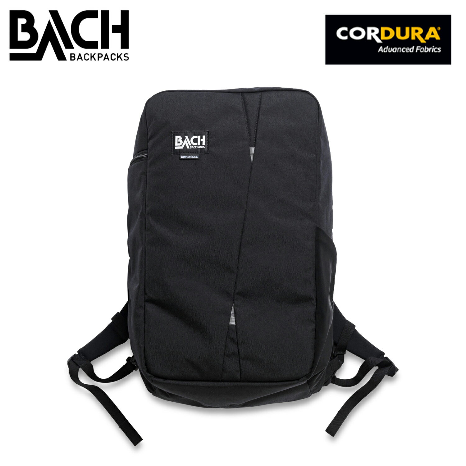 【最大1000円OFFクーポン配布中】 バッハ BACH リュック バッグ バックパック トラベルスター メンズ レディース 40L 大容量 3WAY TRAVELSTAR40 ブラック グレー 黒 276735