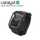 yő1000~OFFN[|zzz J^Xg Catalyst AbvEHb` ՌzP[X P[X oh Y fB[X 45mm VR ACTIVE DEFENSE CASE FOR APPLE WATCH SERIES 7 ubN  CT-ADAW2145