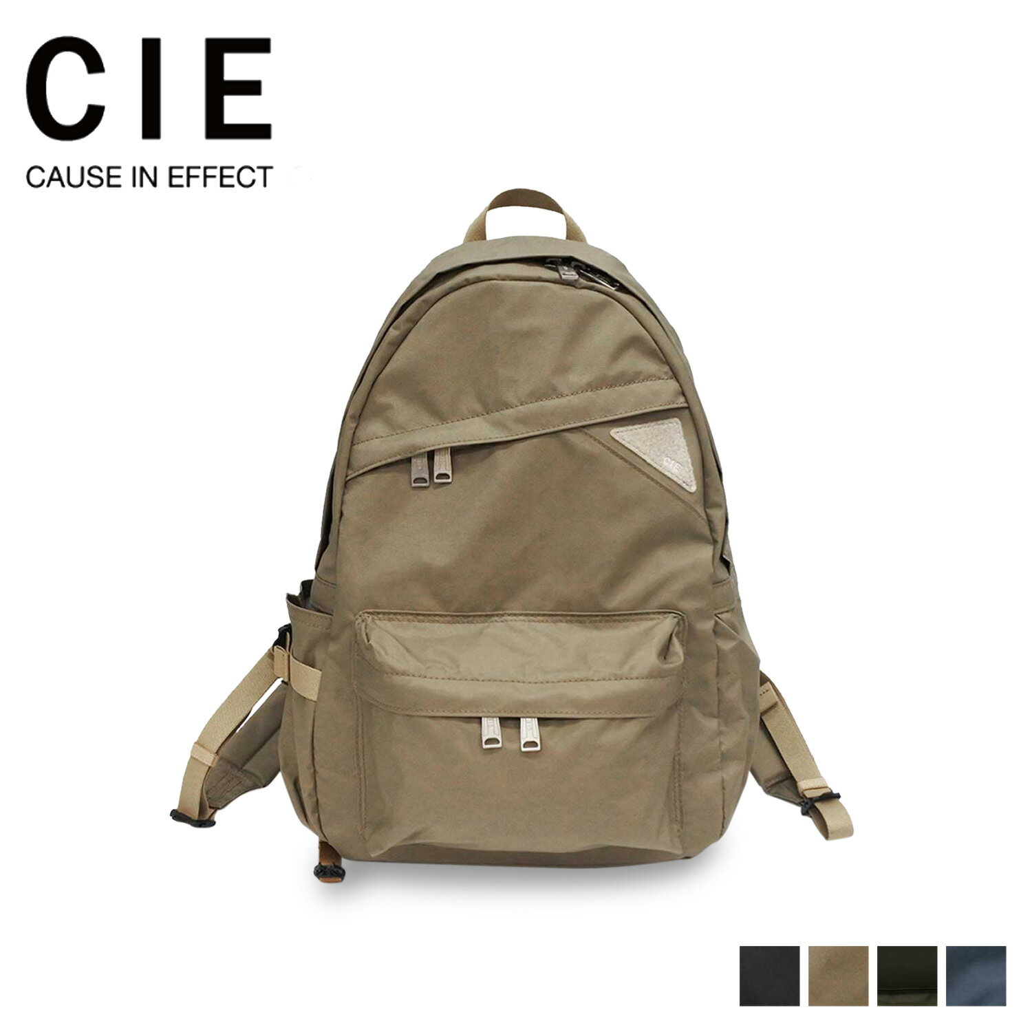 【最大1000円OFFクーポン】 シー CIE リュック バッグ バックパック フロー メンズ レディース 防水 撥水 FLOW DAYPACK ブラック ベージュ オリーブ ブルー 黒 22100