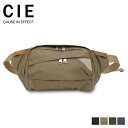 シー CIE ボディバッグ ウエストバッグ ワンショルダー フロー メンズ レディース 防水 撥水 FLOW BODYBAG ブラック ベージュ オリーブ ブルー 黒 22102(4)