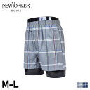 NEWYORKER HOME ニューヨーカーホーム トランクス メンズ 前開き インナー アンダーウェア パンツ 下着 TRUNKS グレー ネイビー 0632...