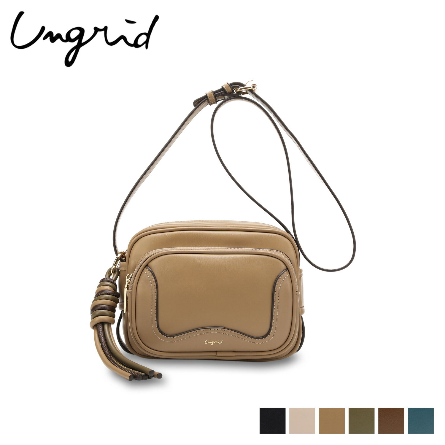 Ungrid 󥰥å Хå Хå ǥ Ф᤬  PU LEATHER SHOULDER BAG ֥å...