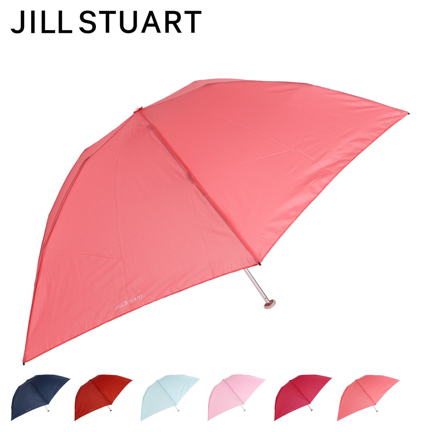 JILLSTUART ジルスチュアート 折りたたみ傘 雨傘 ミニ レディース 晴雨兼用 UVカット  ...