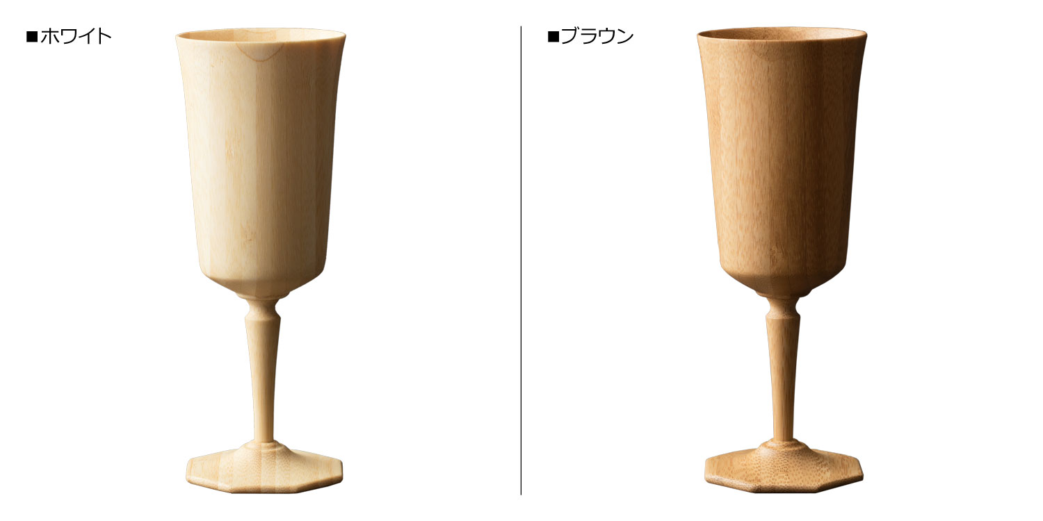 RIVERET リヴェレット グラス ワイングラス オクタス 130ml 割れない 天然素材 日本製 軽量 食洗器対応 OCTAS ホワイト ブラウン 白 RV-108 sugarltd-10511389 シュガーオンラインショップ サンプル画像2