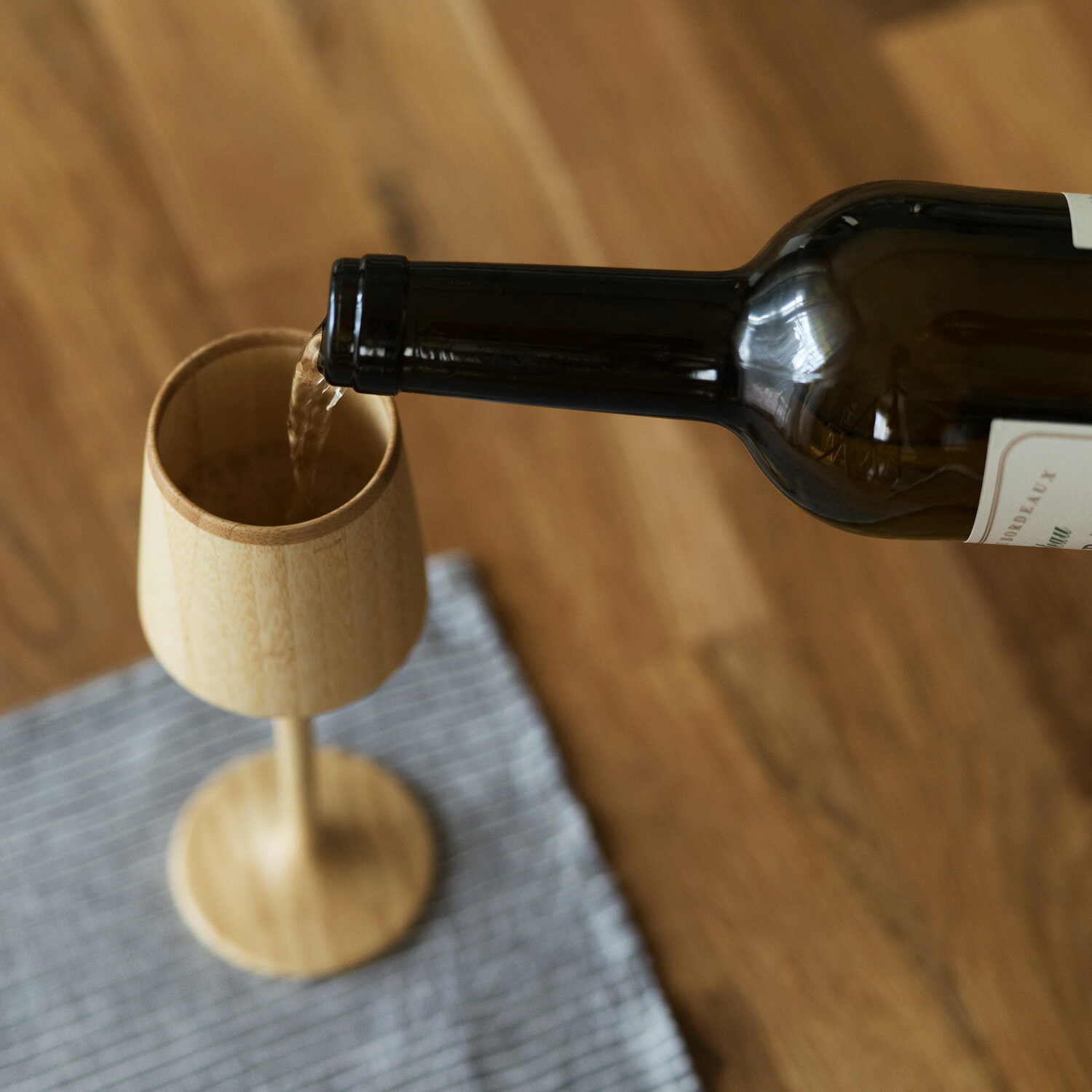 RIVERET リヴェレット グラス ワイングラス シェリーベッセル 180ml 割れない 天然素材 日本製 軽量 食洗器対応 SHERREY VESSEL ホワイト ブラウン 白 RV-112 sugarltd-10511392 シュガーオンラインショップ サンプル画像3