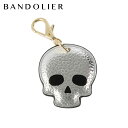 バンドリヤー BANDOLIER キーホルダー スマホ 携帯 スカルチャーム メンズ レディース SKULL CHARM シルバー 29SKU