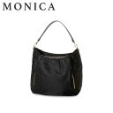 MONICA モニカ ショルダーバッグ レディース 斜め掛け 2WAY ナイロン コンビ SHOULDER BAG ブラック 黒 MONI-1006 母の日