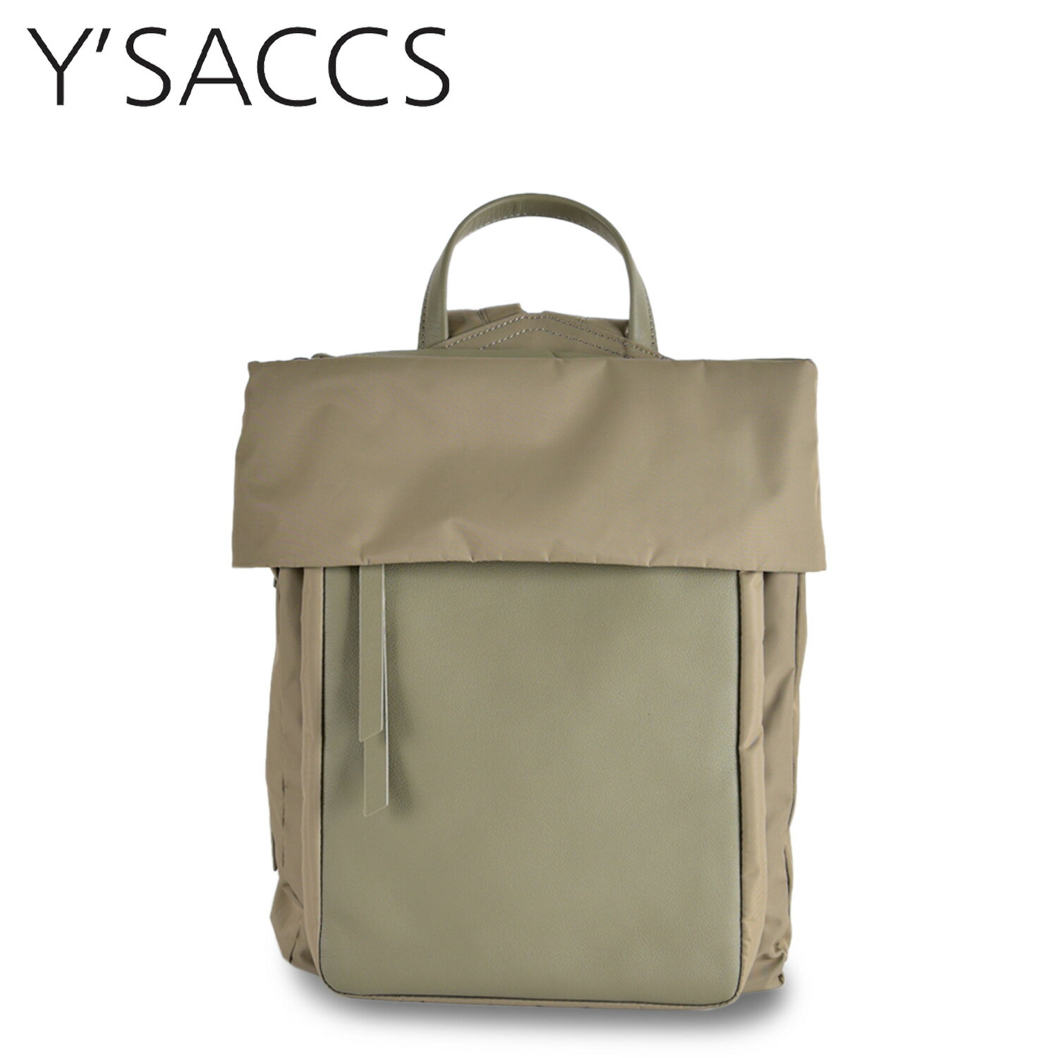 Y’SACCS イザック リュック バッグ バックパック レディース ラップリュック WRAP BACKPACK グレージュ 20-010-05 母の日