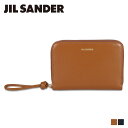 yő1000~OFFN[|zzz JIL SANDER WT_[ z ܂ fB[X Eht@Xi[ {v U[ POCKET ZIP AROUND WALLET GIRO ubN uE  J07UI0006