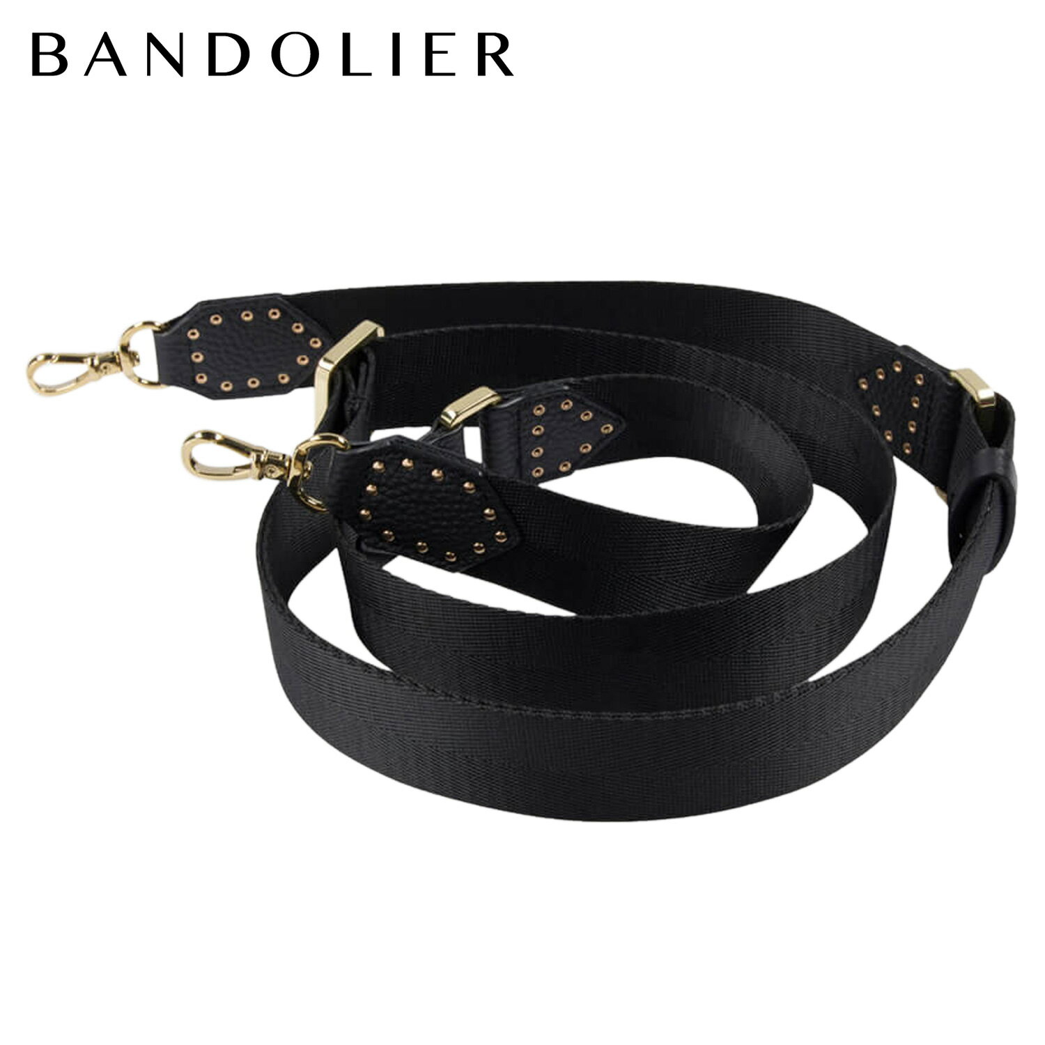 バンドリヤー BANDOLIER ストラップ ショルダーストラップ 落下防止 メンズ レディース BONNIE STRAP ブラック 黒 30BON