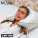 【最大1000円OFFクーポン配布中】 fossflakes フォスフレイクス 枕 洗える スペリオールピロー ウォッシャブル SUPERIOR PILLOW ホワイト 白 FF-6063