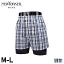 NEWYORKER HOME ニューヨーカーホーム トランクス 下着 インナー アンダーウェア パンツ メンズ 前開き M-L メンズ下着 男性 TRUNKS ...