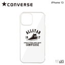CONVERSE コンバース iPhone13 スマホケース メンズ レディース 携帯 アイフォン 透明 COLLEGE LOGO HYBRID CLEAR B...