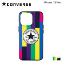 CONVERSE コンバース iPhone13 Pro スマホケース メンズ レディース 携帯 アイフォン CIRCLE LOGO HYBRID IML BAC...