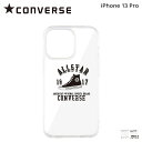 CONVERSE コンバース iPhone13 Pro スマホケース メンズ レディース 携帯 アイフォン 透明 COLLEGE LOGO HYBRID CLE...