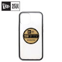 NEW ERA ニューエラ iPhone 12mini スマホケース 携帯 アイフォン カバー メンズ レディース STICKER LOGO HYBRID CL...