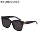 【最大1000円OFFクーポン配布中】 BALENCIAGA バレンシアガ サングラス メンズ レディース アジアンフィット UVカット SUNGLASSES ブラック 黒 BB0102A-001 母...