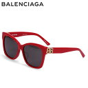 【最大1000円OFFクーポン配布中】 BALENCIAGA バレンシアガ サングラス メンズ レディース アジアンフィット SUNGLASSES レッド BB...