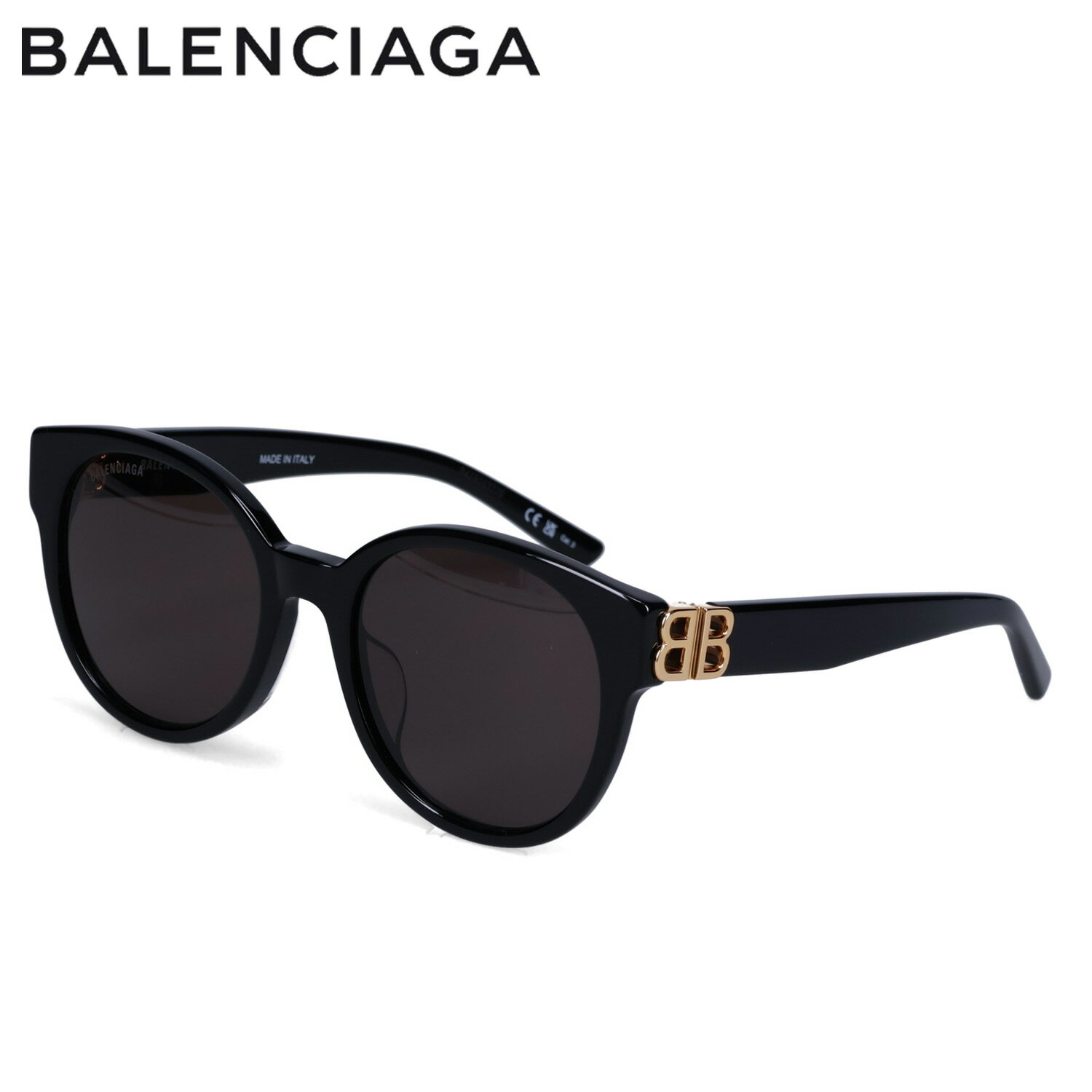 BALENCIAGA バレンシアガ サングラス メンズ レディース アジアンフィット SUNGLASSES ブラック 黒 BB0134SA-001 母の日