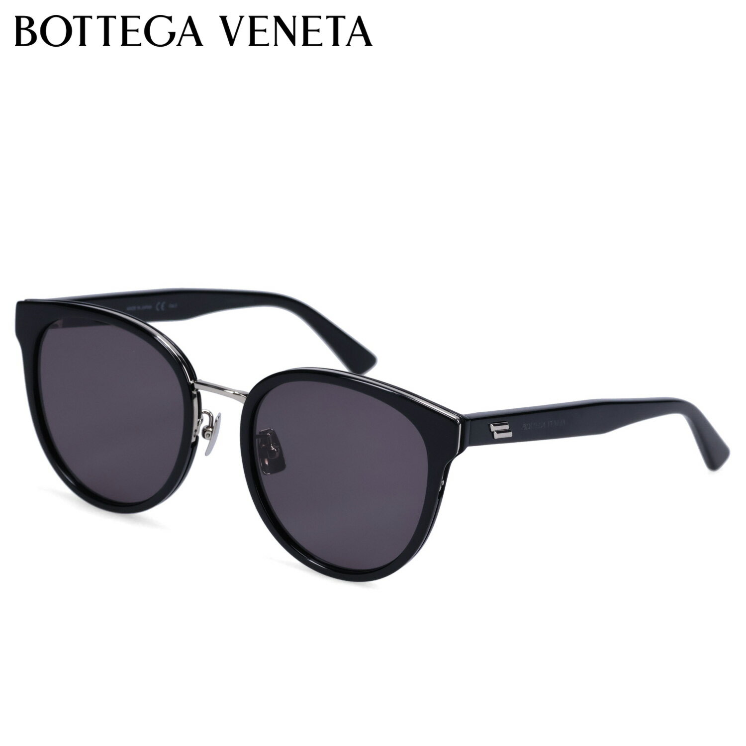 ボッテガ・ヴェネタ サングラス メンズ 【最大1000円OFFクーポン配布中】 BOTTEGA VENETA ボッテガヴェネタ サングラス アイウェア メンズ レディース アジアンフィット UVカット SUNGLASSES ブラック 黒 BV1081SK-001 母の日