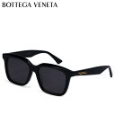 ボッテガ・ヴェネタ サングラス レディース 【最大1000円OFFクーポン配布中】 BOTTEGA VENETA ボッテガヴェネタ サングラス アイウェア メンズ レディース アジアンフィット UVカット スクエア SUNGLASSES ブラック 黒 BV1094SA-001 母の日