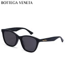 【最大1000円OFFクーポン配布中】 BOTTEGA VENETA ボッテガヴェネタ サングラス アイウェア メンズ レディース アジアンフィット UVカット スクエア SUNGLASSES ブラック 黒 BV1151SA-001 母の日