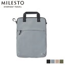 MILESTO ミレスト PCバッグ スリーブ ケース パソコンバッグ トロット メンズ レディース 13インチ対応 軽量 撥水 防水 TROT ブラック グレ...