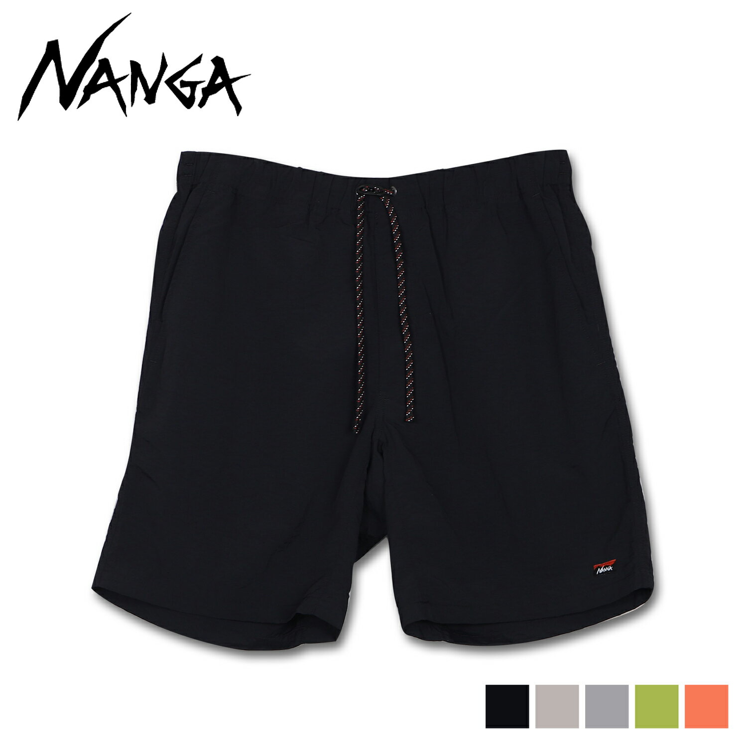 ʥ NANGA 硼ȥѥ ϡեѥ  Φξ NYLON TUSSER EASY SHORTS ֥å ܥ꡼ 졼 ꡼  