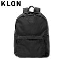 クローン KLON リュック バッグ バックパック ショルダーバッグ サコッシュ メンズ レディース PACKABLE 2WAY BACK PACK ブラック ...