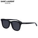 サンローラン サングラス メンズ 【最大1000円OFFクーポン配布中】 SAINT LAURENT PARIS サンローラン パリ サングラス メンズ レディース アジアンフィット UVカット 紫外線対策 SUNGLASSES ブラック 黒 SL587K-001 母の日