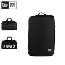 NEW ERA ニューエラ リュック バックパック ダッフルバッグ ボストン メンズ レディース 2WAY 大容量 50L CLUB DUFFLE BAG ブラック 黒 13061346